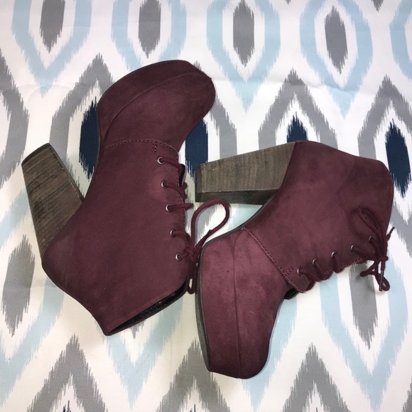 Steve Madden Raspy Platform Booties - Picture 1 of 8